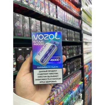 VOZOL STAR 46000 Рус. ORIGINAL (голубика со льдом)