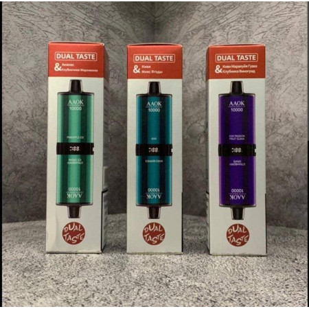 AAOK 20000 ORIGINAL (2 вкуса) (Kiwi dragon fruit berry - Blue razz)