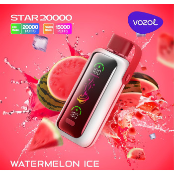 VOZOL STAR 26000/20000 англ. ORIGINAL (Raspberry watermelon pineapple)