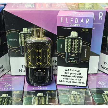 ELFBAR COMBO 25000 ORIGINAL (Green grape - Grape)