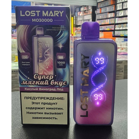 LOST MARY MO 30000 ORIGINAL русс (Кислая клубника питахайя)