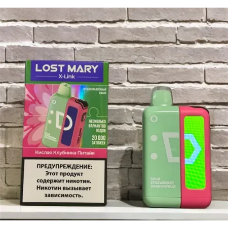 Lost Mary X-link 20000 устр+карт (Жасмин малина)