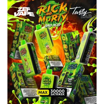 Rick and Morty Bad ACID 30000 original (Клюква лайм)