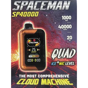 Spaceman Sp 40000 original (Персик манго арбуз)