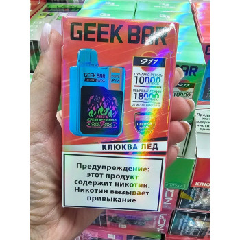 GEEK BAR 911 18000 ORIGINAL (Черника лёд)