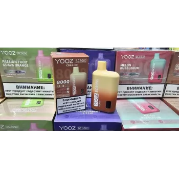 YOOZ BC 8000 ORIGINAL (Blackcurrant Leche)