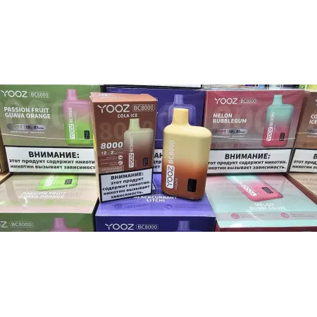 YOOZ BC 8000 ORIGINAL (Blackcurrant Leche)