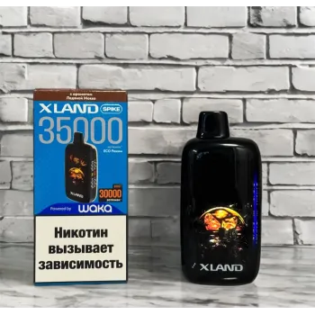 Wakа X land Spike 35000 (Кислое яблоко)