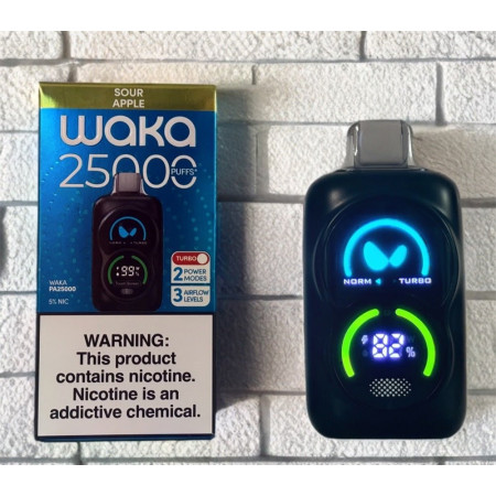 WAKA PA 25000 5% англ ORIGINAL (Strawberry banana)