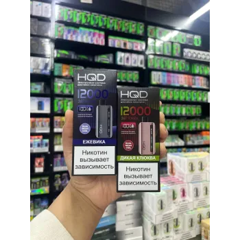 HQD GLAZE 12000 русс ORIGINAL (Гранатовый сок смородина и лимон)