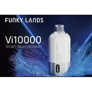 FUNKY LANDS Vi 10000 русс. ORIGINAL (Малиновая сахарная вата)