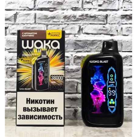 WAKA BLAST 38000 Original (Энергетик лимон)